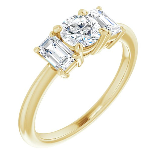 Three-Stone Engagement Ring