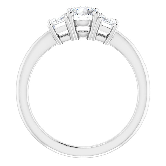 Three-Stone Engagement Ring