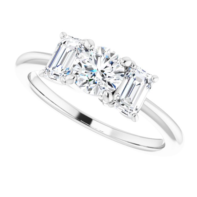 Three-Stone Engagement Ring