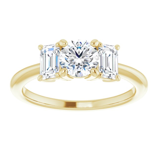 Three-Stone Engagement Ring