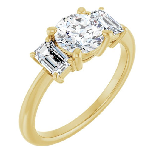 Three-Stone Engagement Ring
