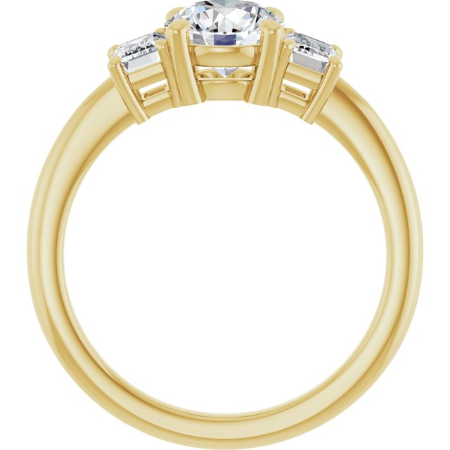Three-Stone Engagement Ring