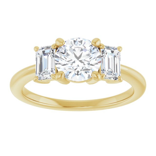 Three-Stone Engagement Ring