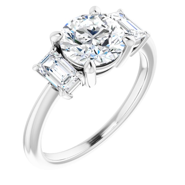 Three-Stone Engagement Ring