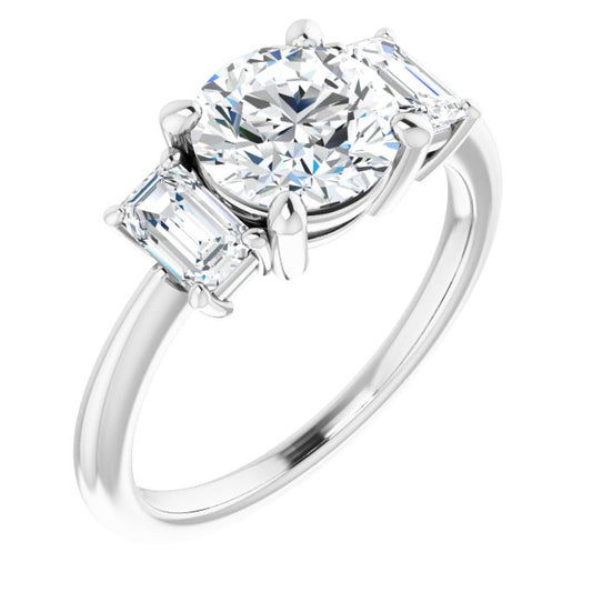 Three-Stone Engagement Ring