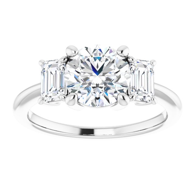 Three-Stone Engagement Ring