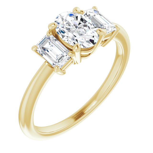 Three-Stone Engagement Ring