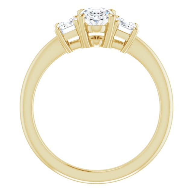 Three-Stone Engagement Ring