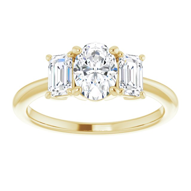 Three-Stone Engagement Ring
