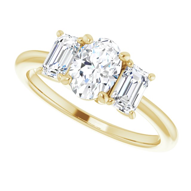 Three-Stone Engagement Ring