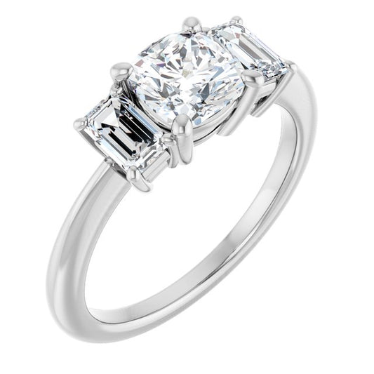 Three-Stone Engagement Ring