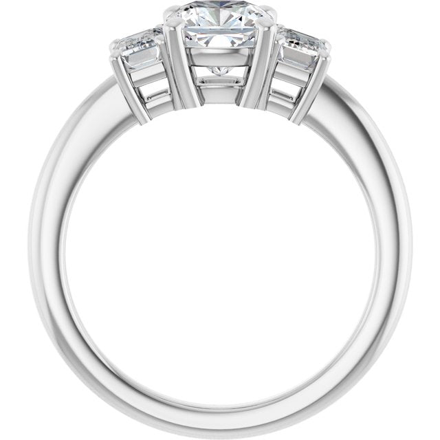Three-Stone Engagement Ring