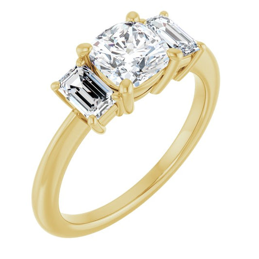 Three-Stone Engagement Ring