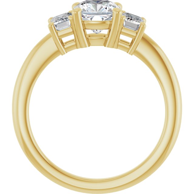 Three-Stone Engagement Ring