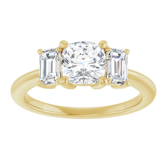 Three-Stone Engagement Ring