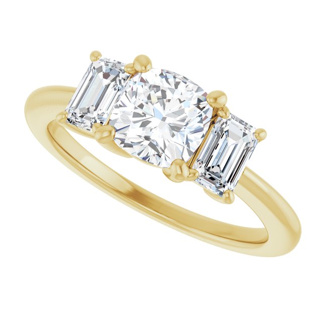 Three-Stone Engagement Ring