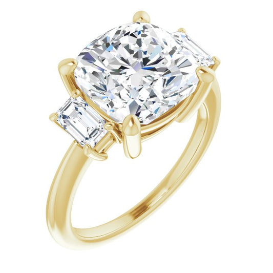 Three-Stone Engagement Ring
