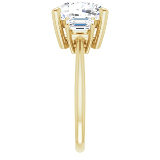 Three-Stone Engagement Ring