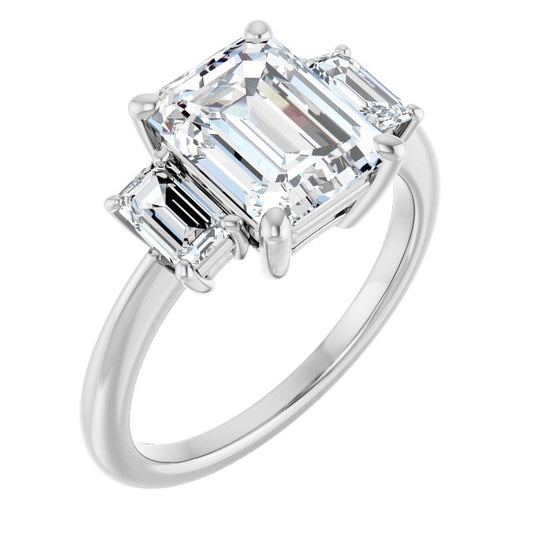 Three-Stone Engagement Ring