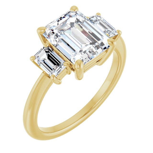 Three-Stone Engagement Ring