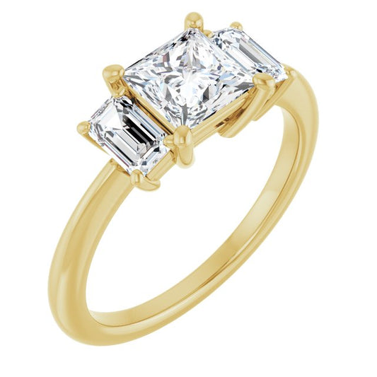 Three-Stone Engagement Ring