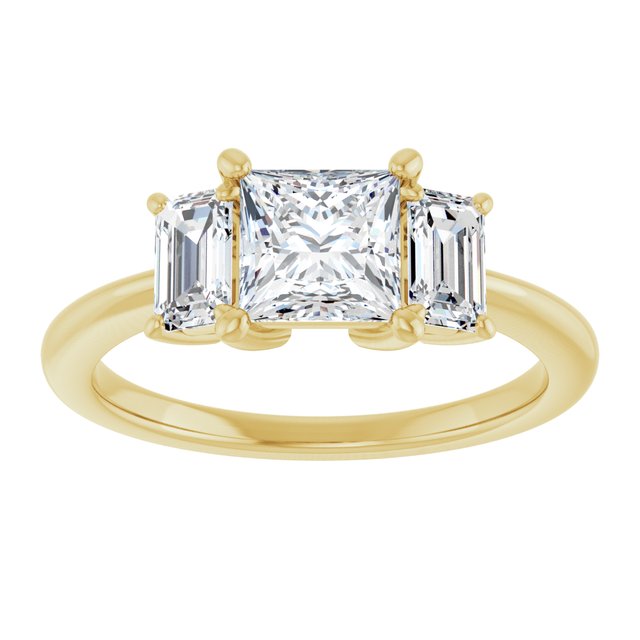 Three-Stone Engagement Ring