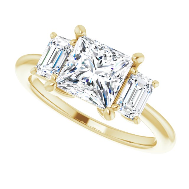 Three-Stone Engagement Ring