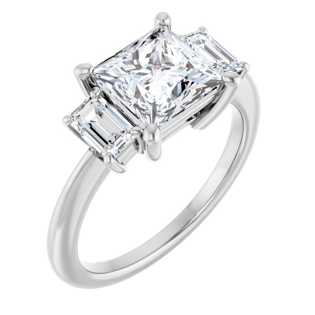 Three-Stone Engagement Ring