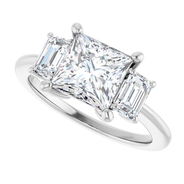 Three-Stone Engagement Ring