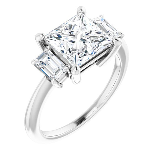 Three-Stone Engagement Ring