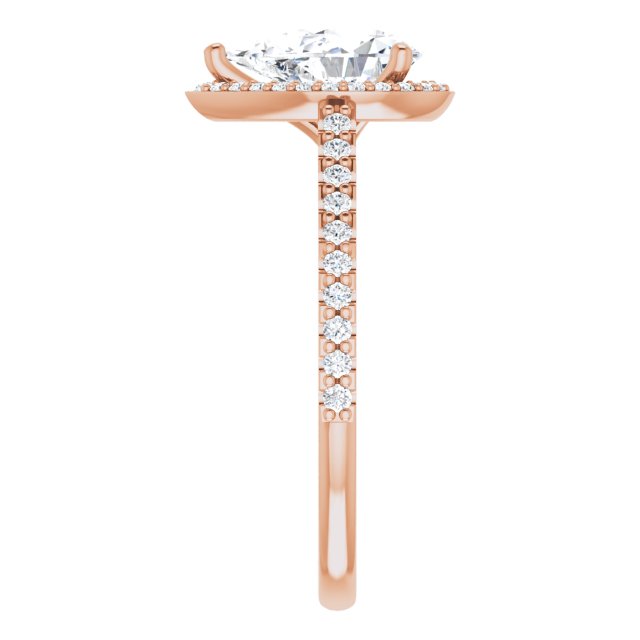 Halo-Style Engagement Ring