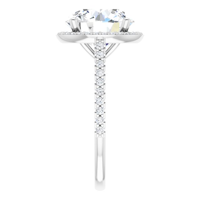 Halo-Style Engagement Ring