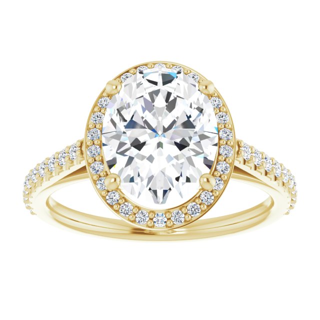 Halo-Style Engagement Ring