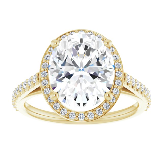 Halo-Style Engagement Ring