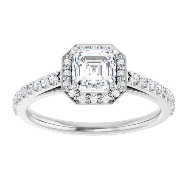 Halo-Style Engagement Ring
