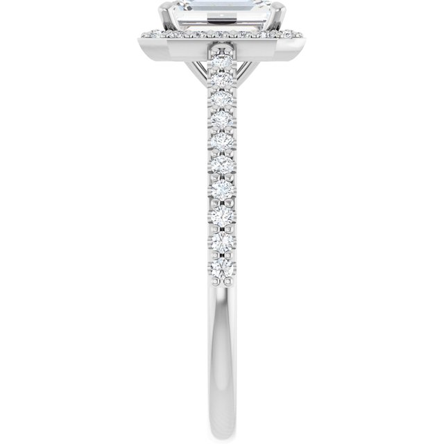 Halo-Style Engagement Ring