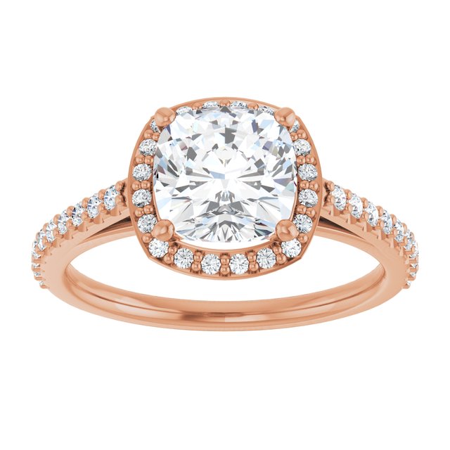 Halo-Style Engagement Ring