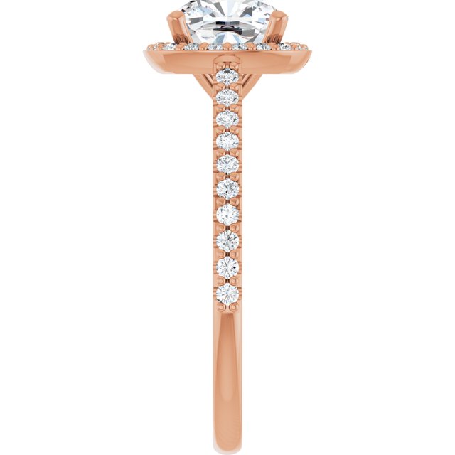 Halo-Style Engagement Ring