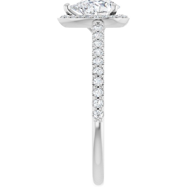 Halo-Style Engagement Ring