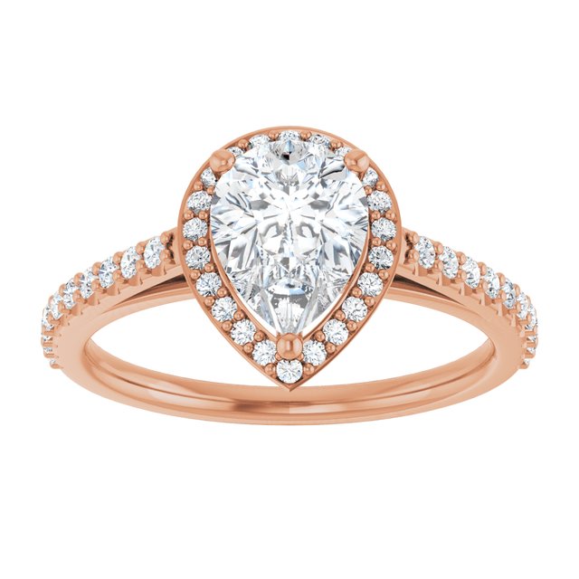 Halo-Style Engagement Ring
