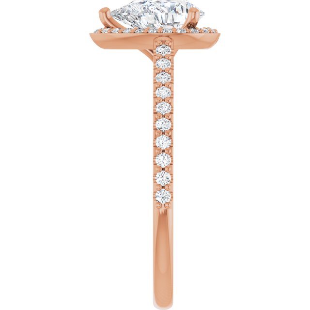 Halo-Style Engagement Ring