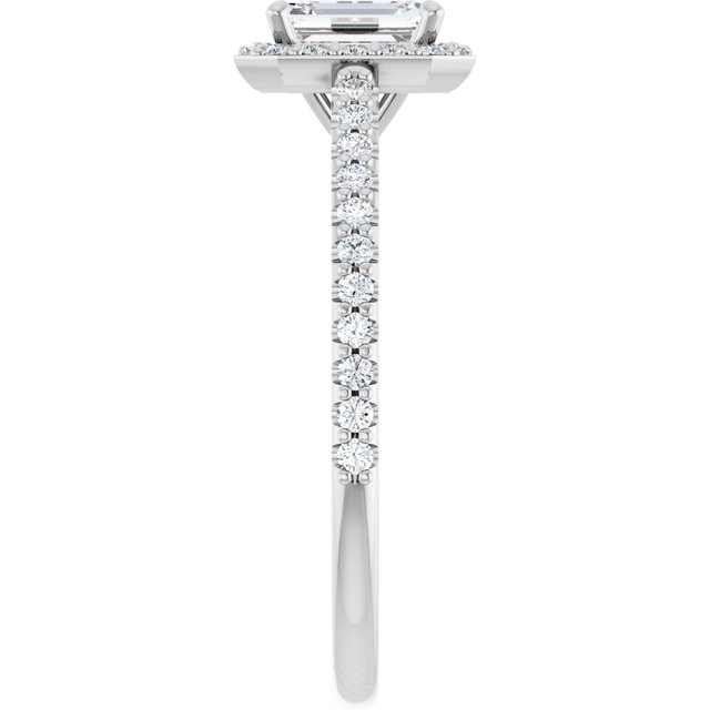 Halo-Style Engagement Ring