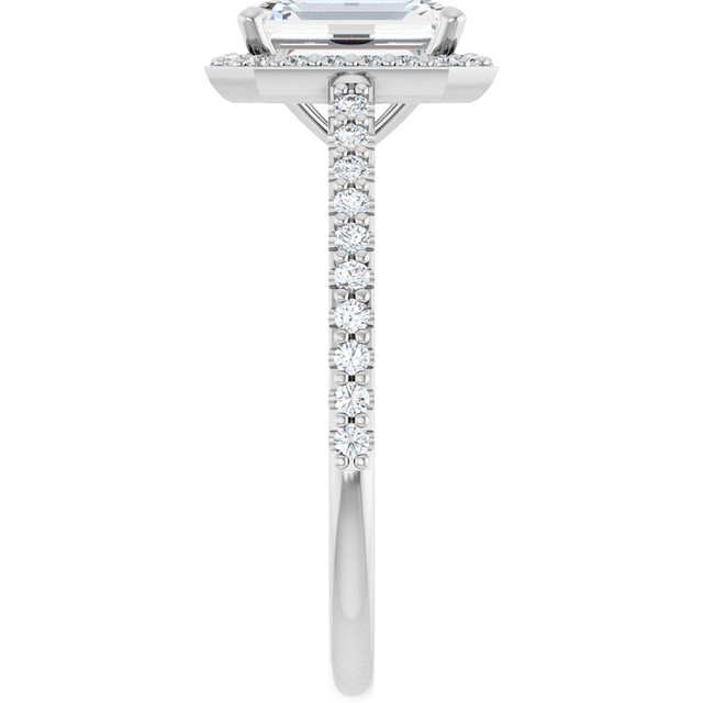 Halo-Style Engagement Ring