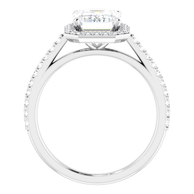 Halo-Style Engagement Ring
