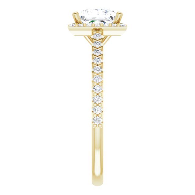 Halo-Style Engagement Ring