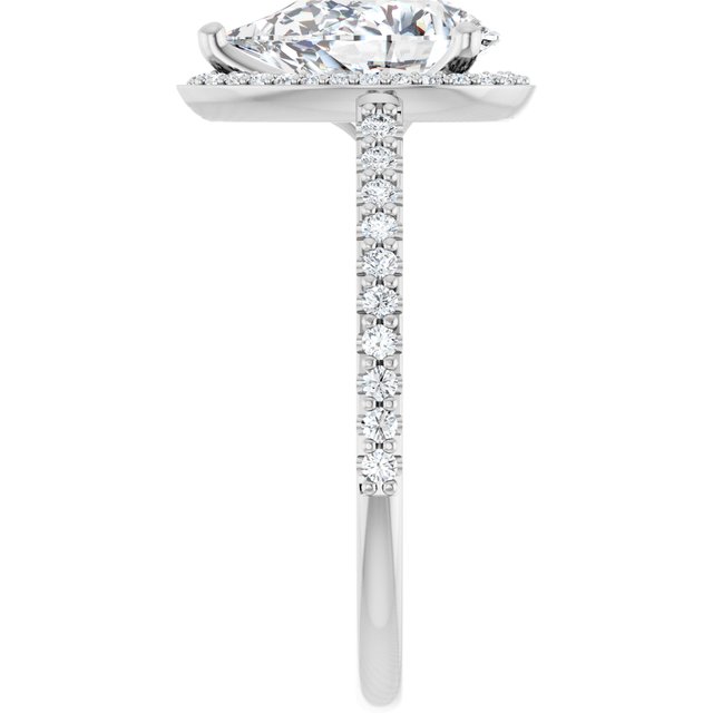 Halo-Style Engagement Ring