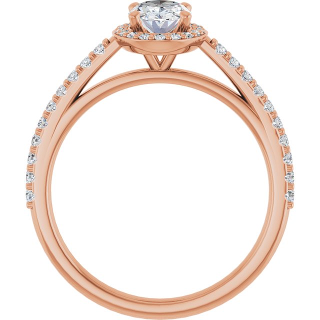 Halo-Style Engagement Ring