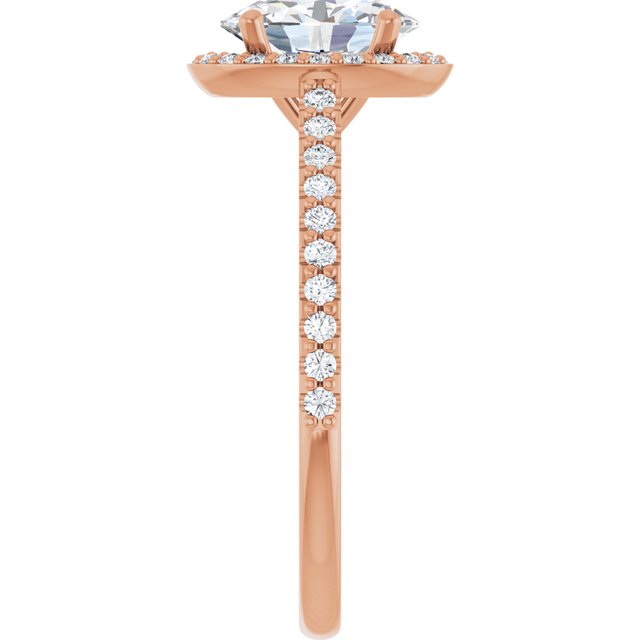 Halo-Style Engagement Ring