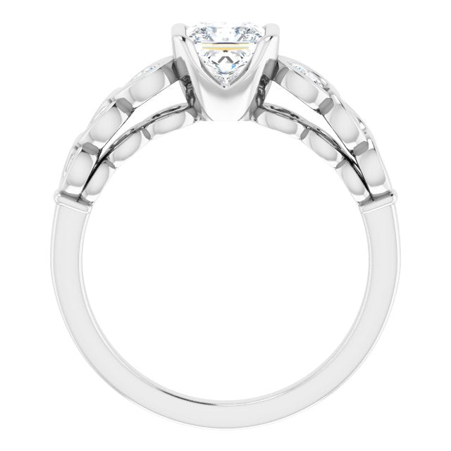Bezel-Set Engagement Ring