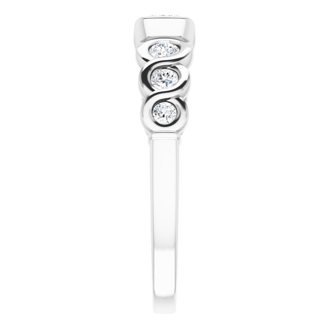 Bezel-Set Engagement Ring